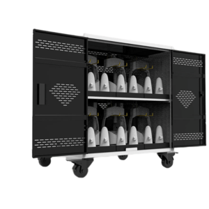 12-HMD Power Cart CX1 Bundle (additional 1 HMD storage and charging) XR Charging, Storage, and Rapid Disinfection at Scale
